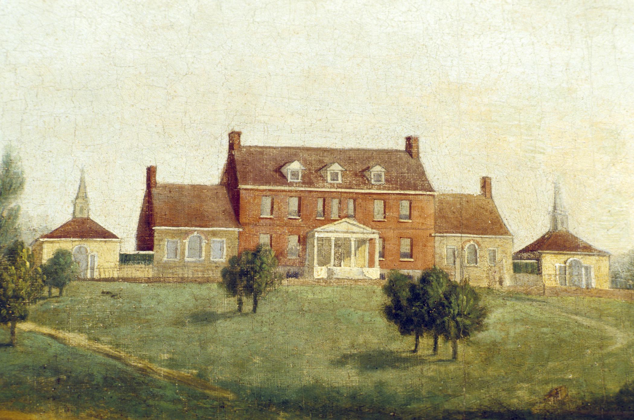 1957.0670 A Painting, detail 1, slide
