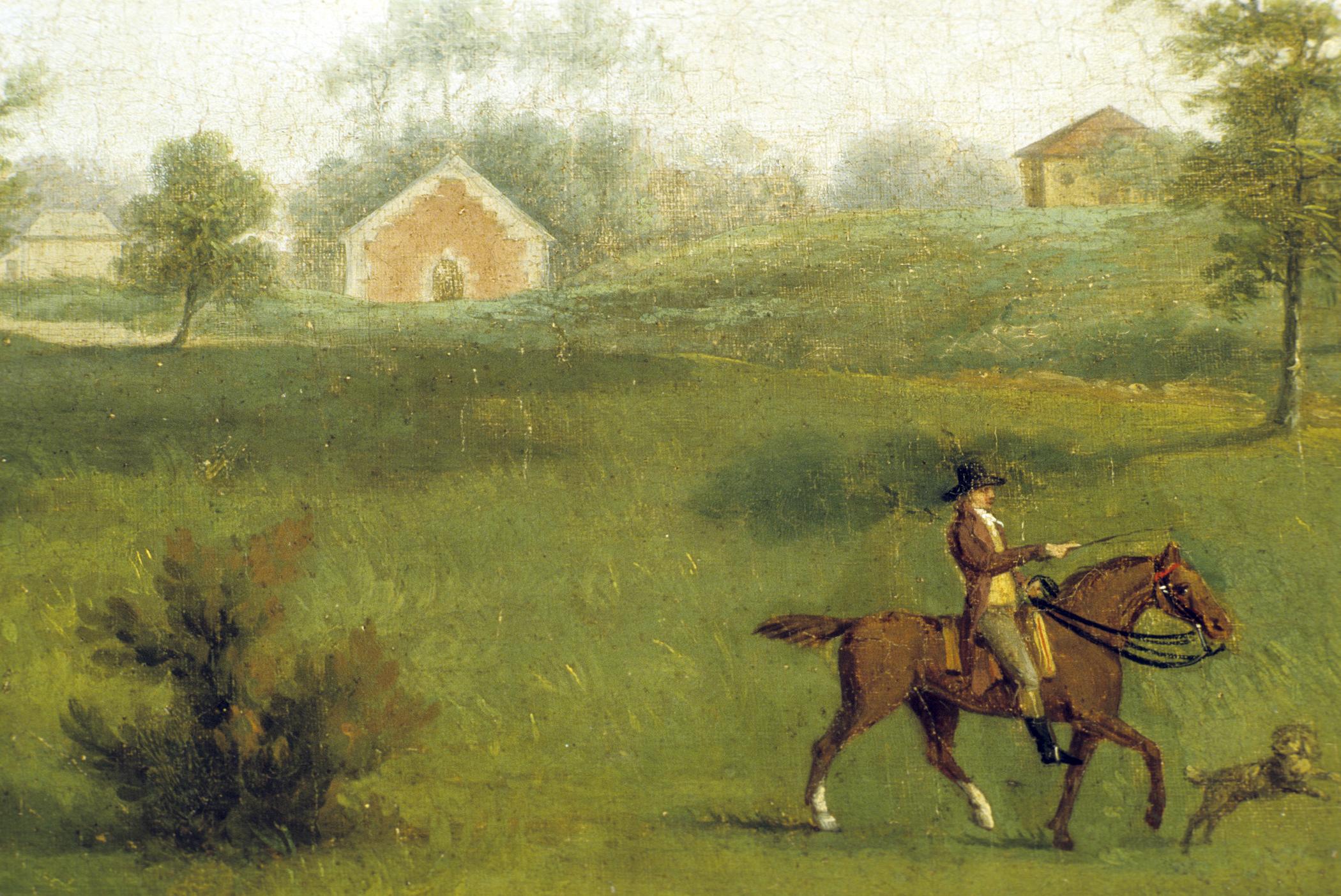 1957.0670 A Painting, detail 2, slide