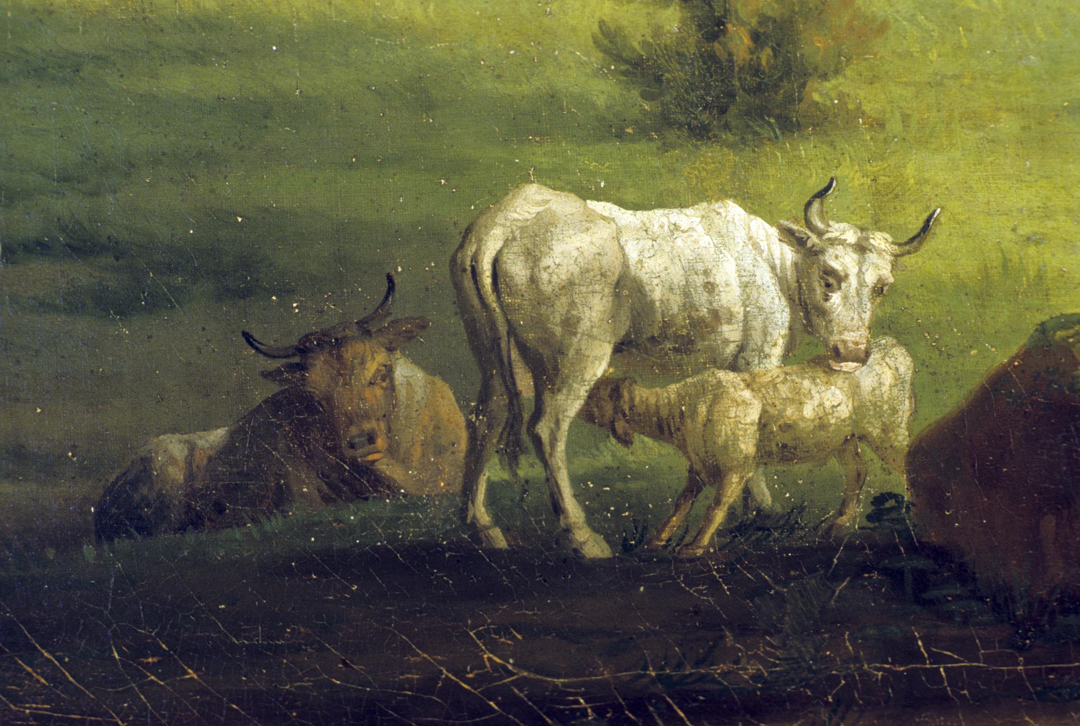 1957.0670 A Painting, detail 3, slide