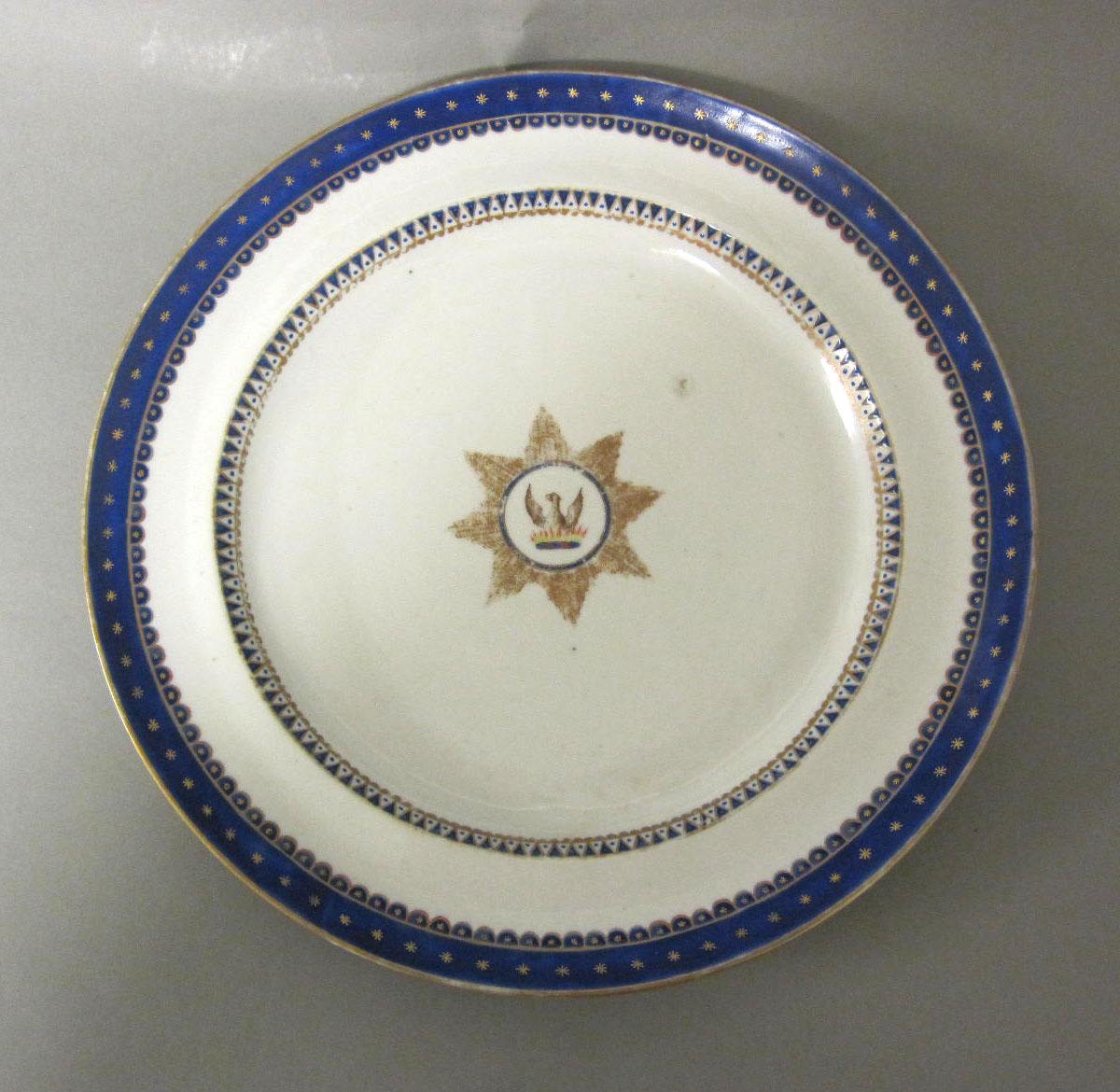 1970.0618 Porcelain plate