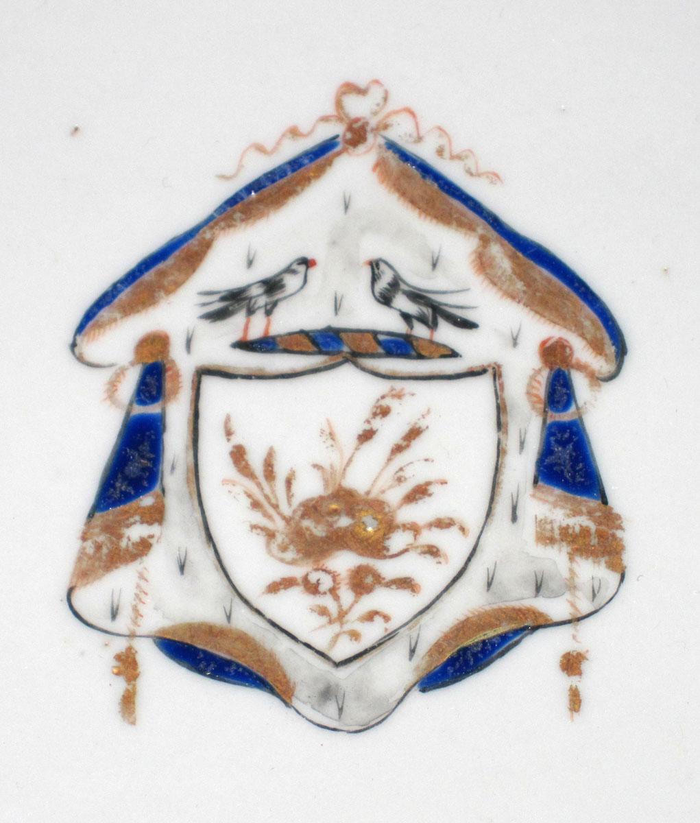 1970.0619 Porcelain plate detail