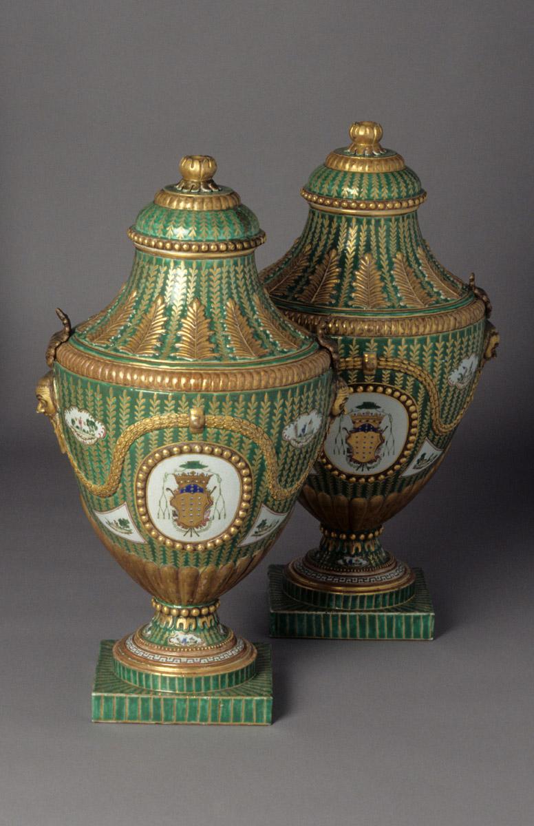 1970.0786.001, .002 Urns (view 2)