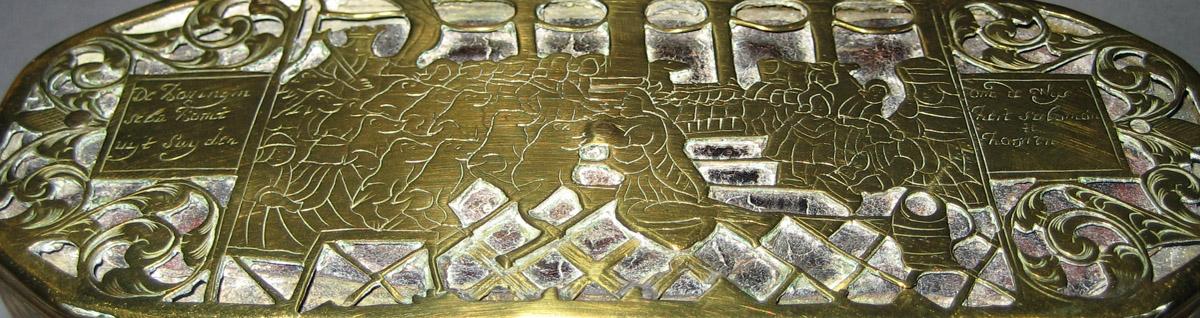 1970.0794 Tobacco box (detail 2)