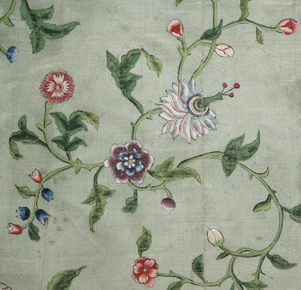 1984.0608.005 Slip Cover, Pattern Detail