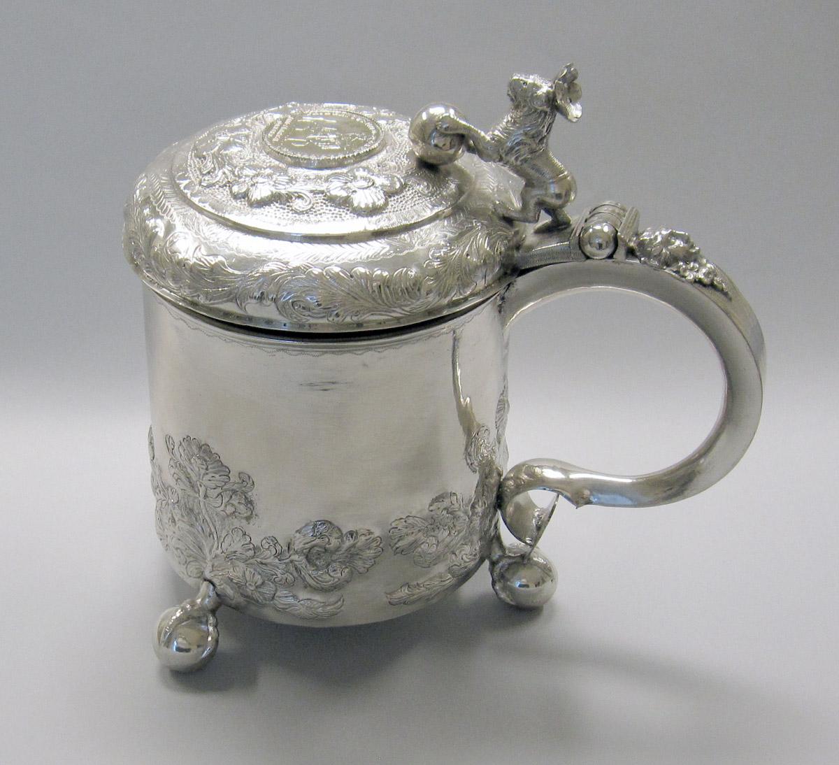 1970.0900 Silver Tankard side 1