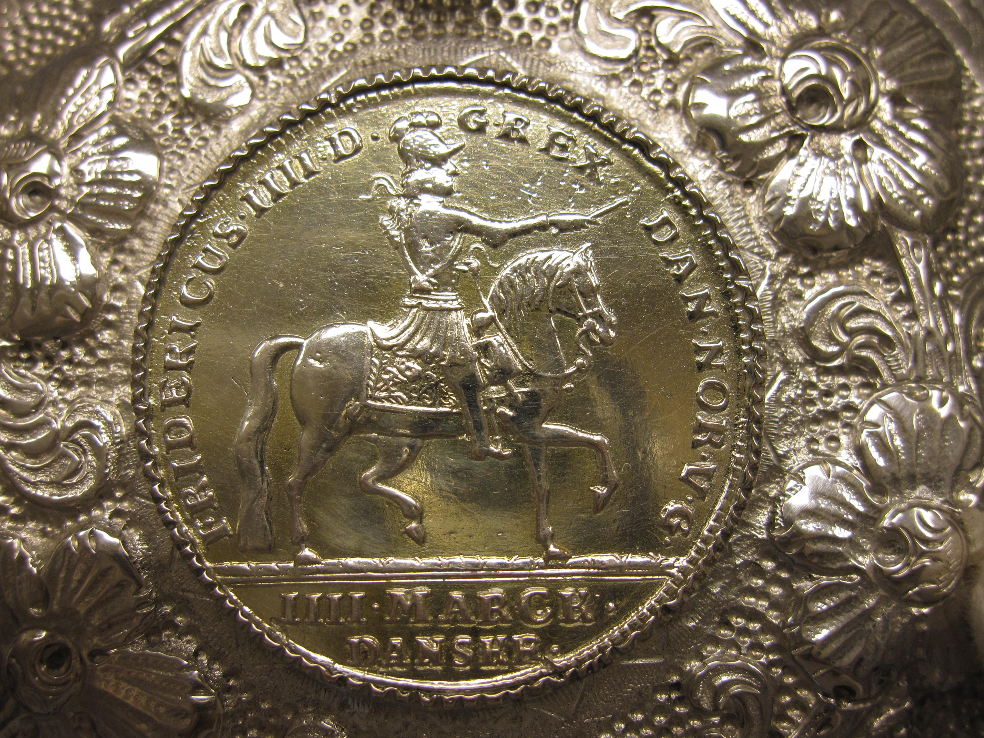 1970.0900 Silver Tankard detail 2 and inscription