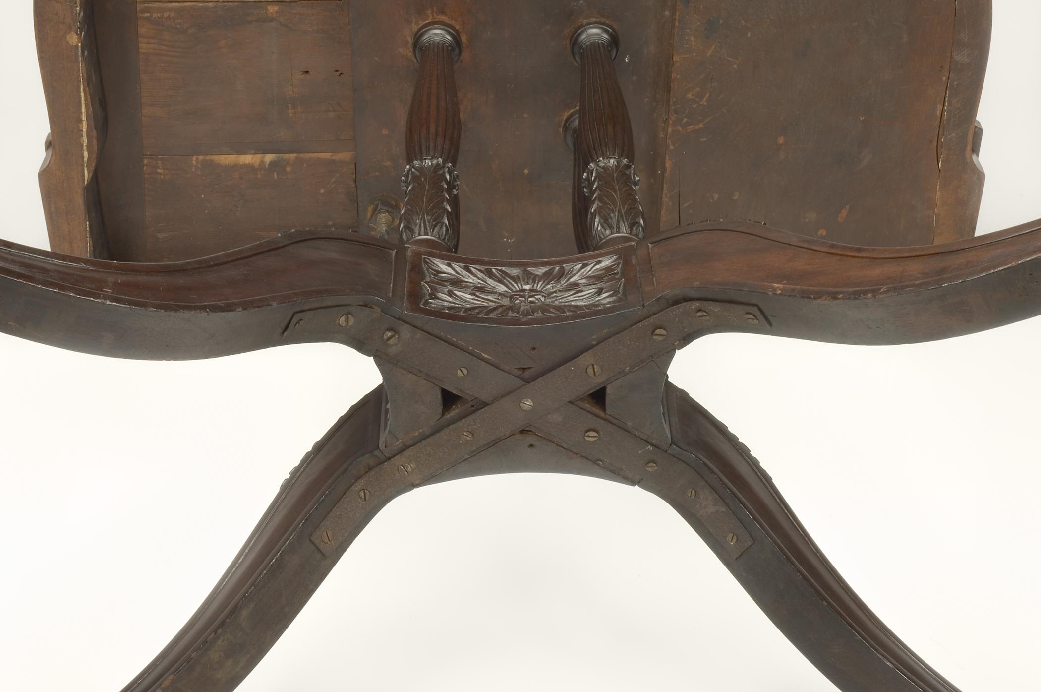 1957.0710 Table, detail 4