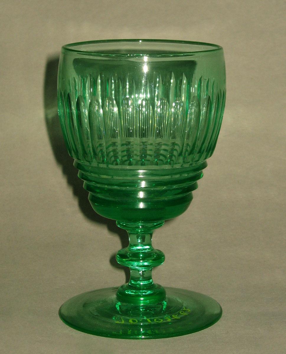 1970.1026.062 Glass wineglass