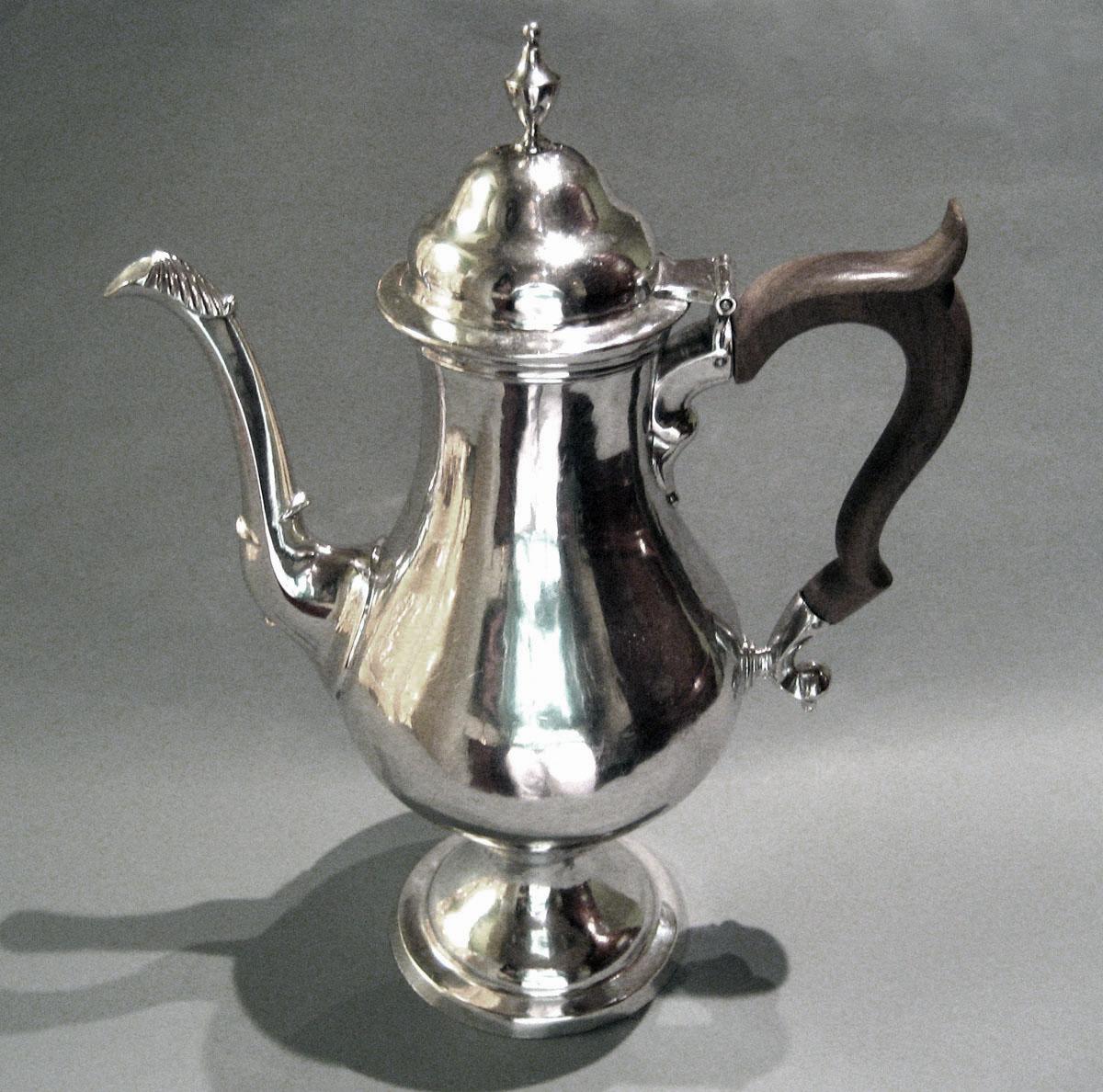 1970.1048 Silver Teapot view 2