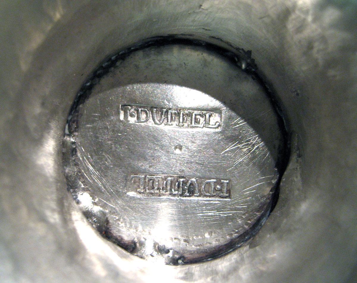 1970.1048 Silver Teapot marks