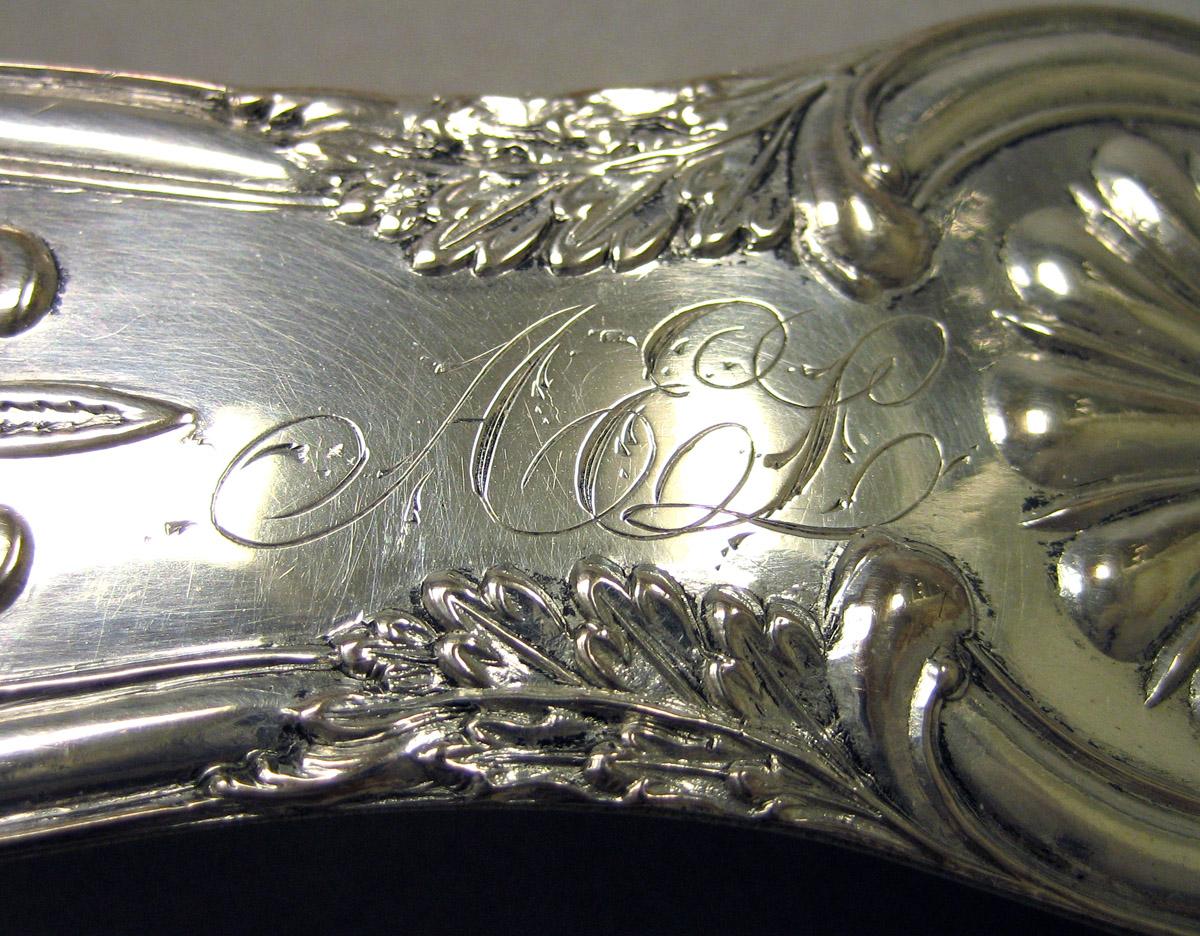 1970.1094 Silver Spoon engraving