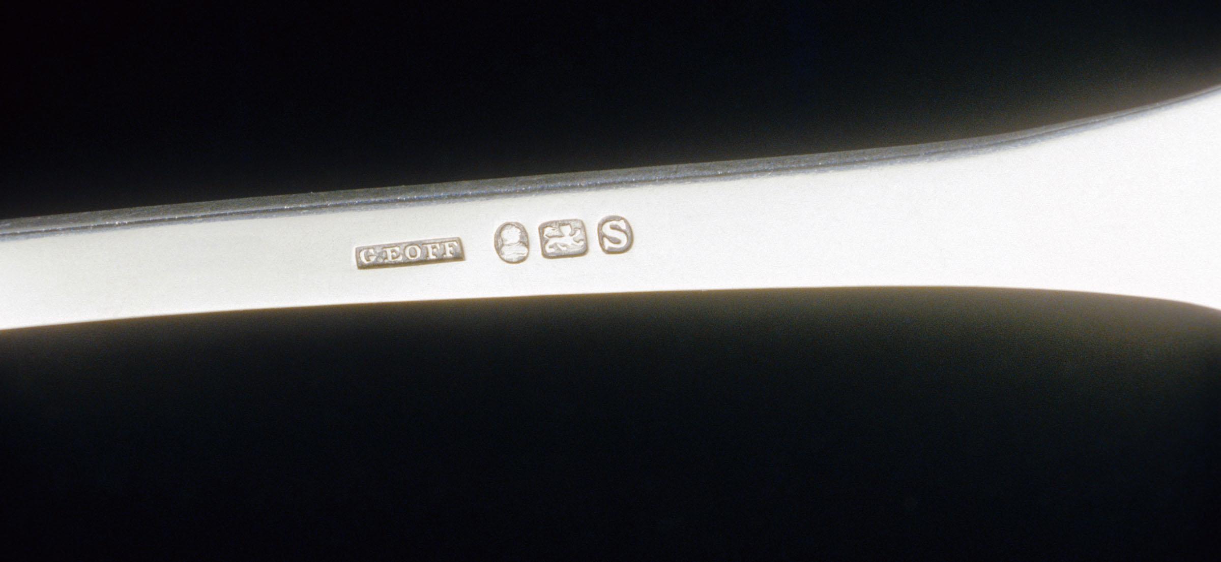 1970.1094 Spoon, Serving Spoon, detail 1