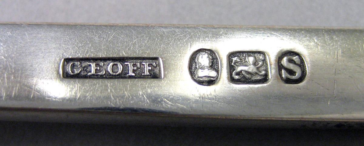 1970.1094 Silver Spoon mark