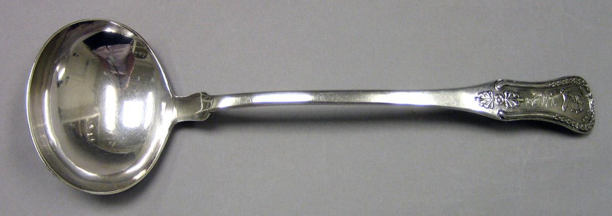 1970.1097 Silver Ladle upper surface