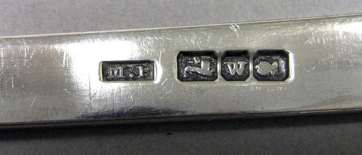 1970.1097 Silver Ladle mark