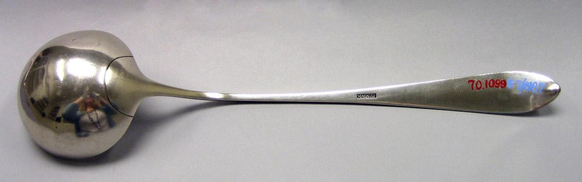 1970.1099 Silver Ladle underside