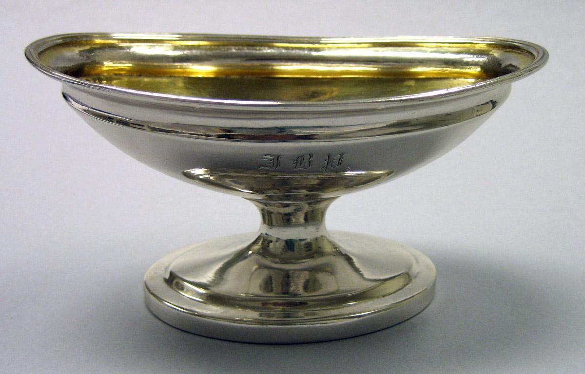1970.1119.004 Silver Salt Cellar view 1