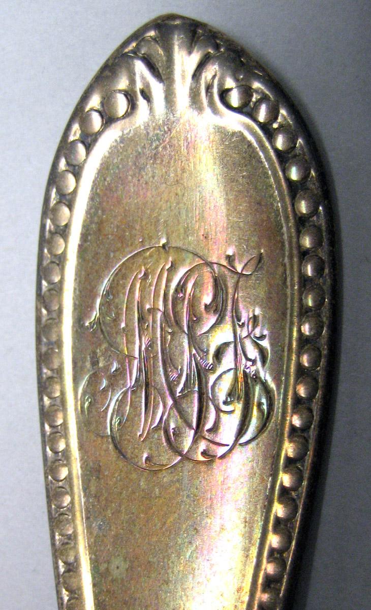 1970.1140 Silver Spoon engraving