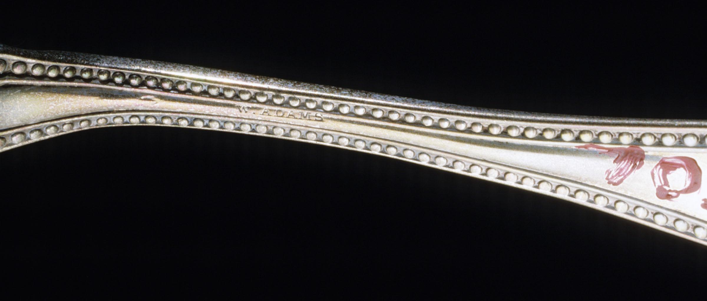 1970.1140 Spoon, detail 1