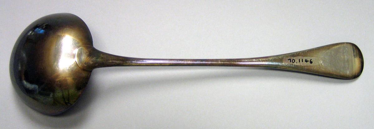 1970.1146 Silver Ladle underside