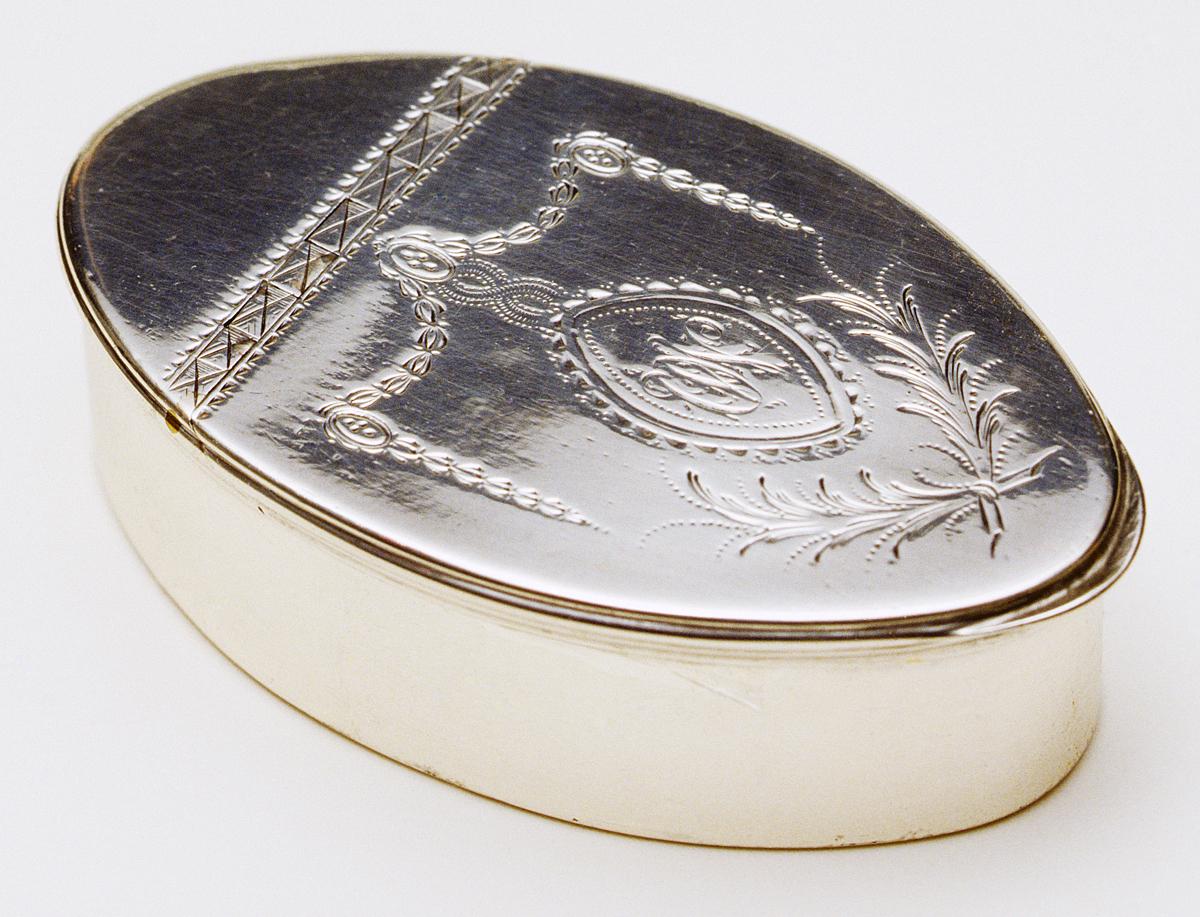 1970.1225 Silver Snuff Box