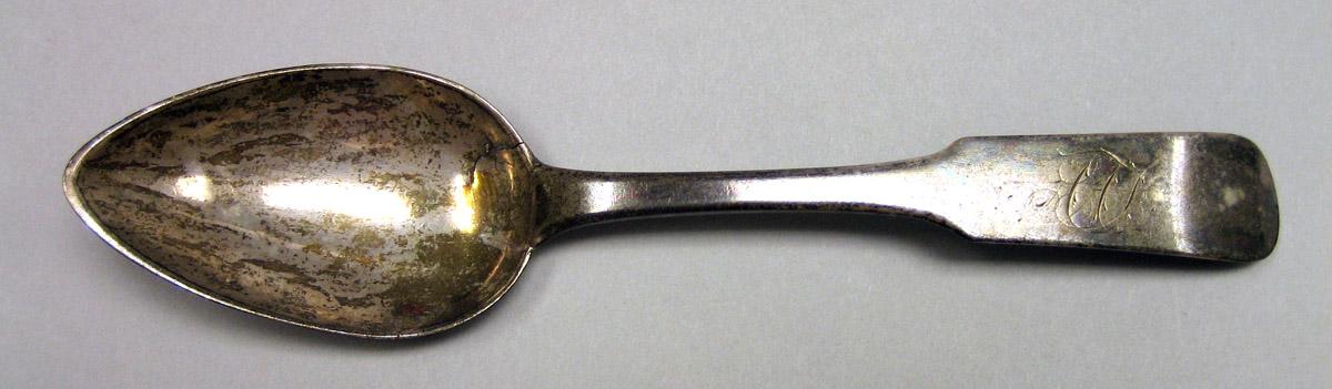 1970.1231.002 Silver Spoon upper surface