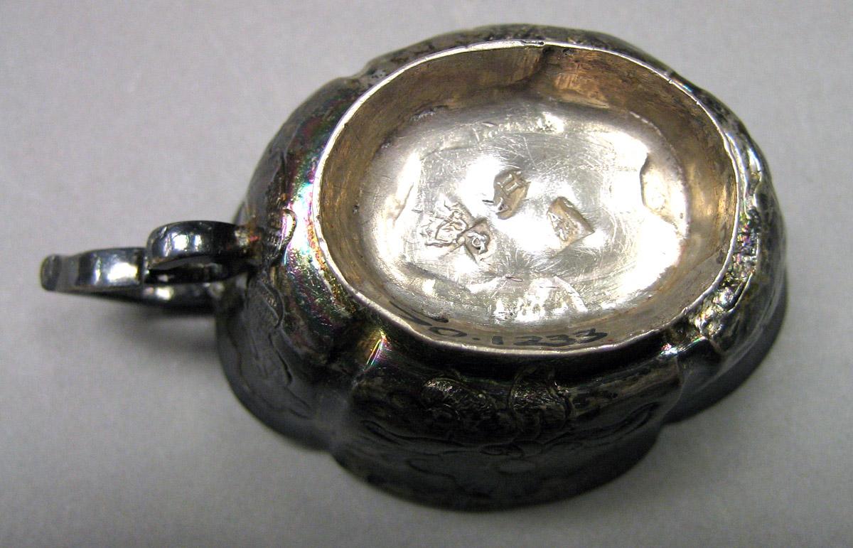 1970.1233 Silver Wine Taster underside