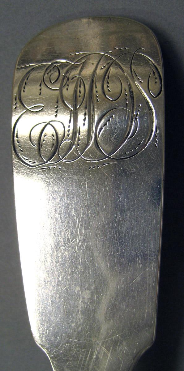 1970.1253 Silver Spoon engraving