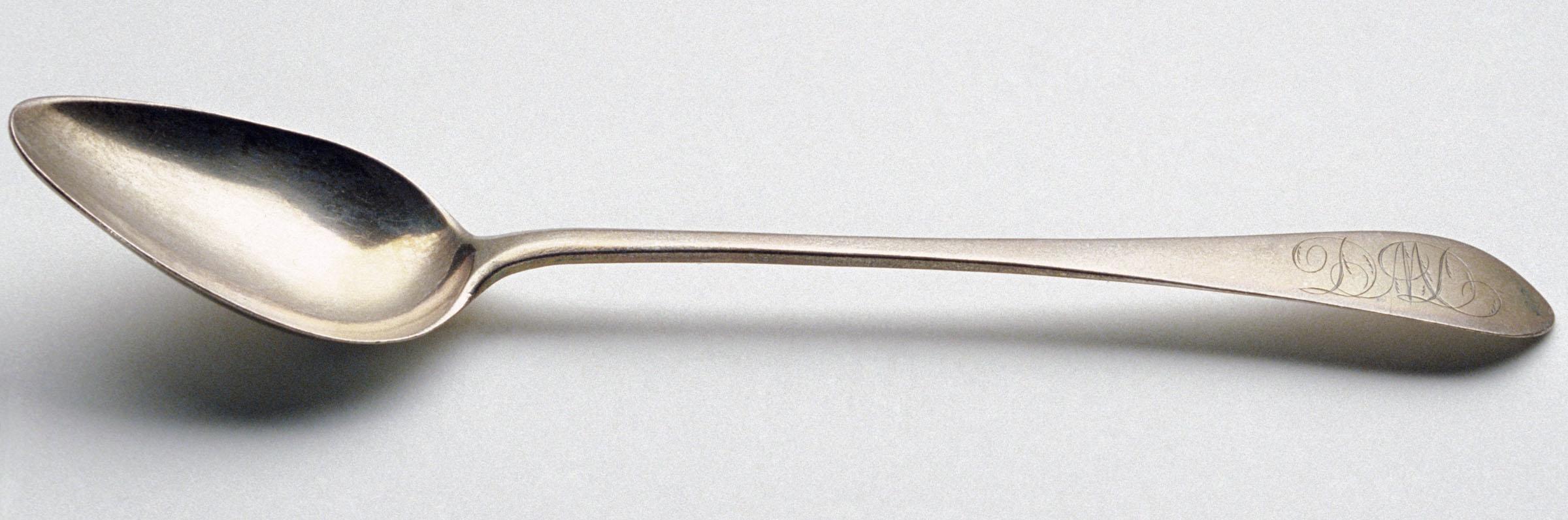 1970.1257 Spoon, Serving Spoon, view 1