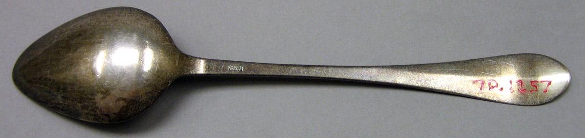 1970.1257 Silver Spoon underside