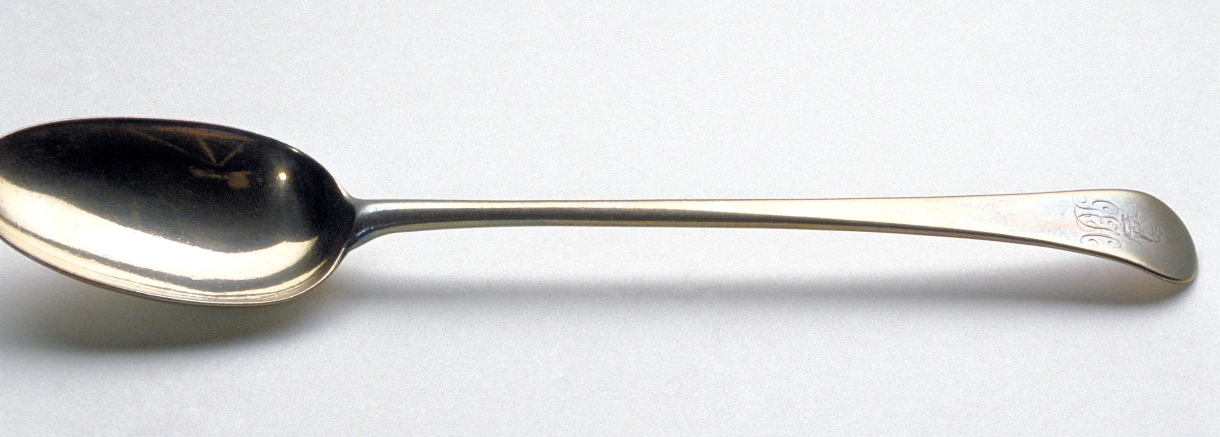 1970.1258 Spoon, Serving Spoon, view 1