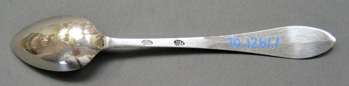 1970.1261.001 Silver Spoon underside