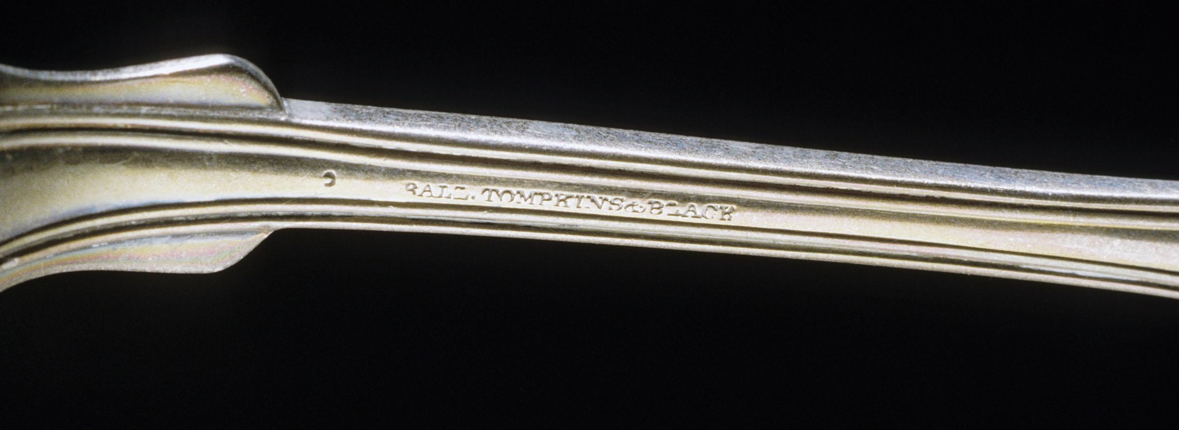1970.1263.003 Spoon, Serving Spoon, detail 1