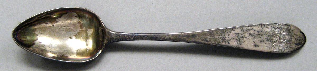 1970.1267.001 Silver Spoon upper surface