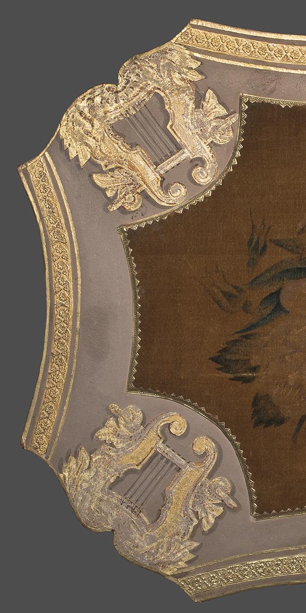 1957.0747.001 B Pole Screen, Detail 2