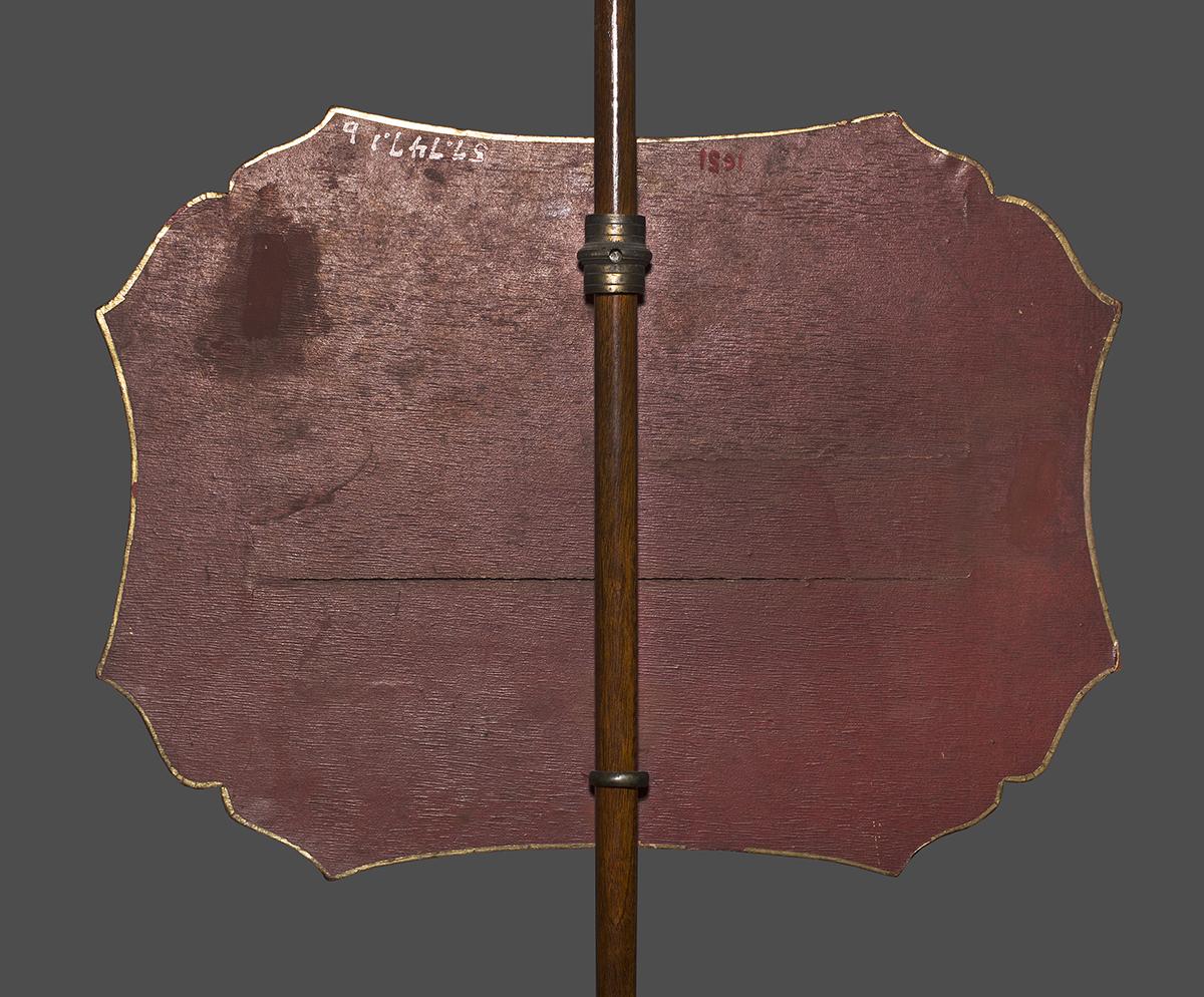 1957.0747.001 B Pole Screen, View 2