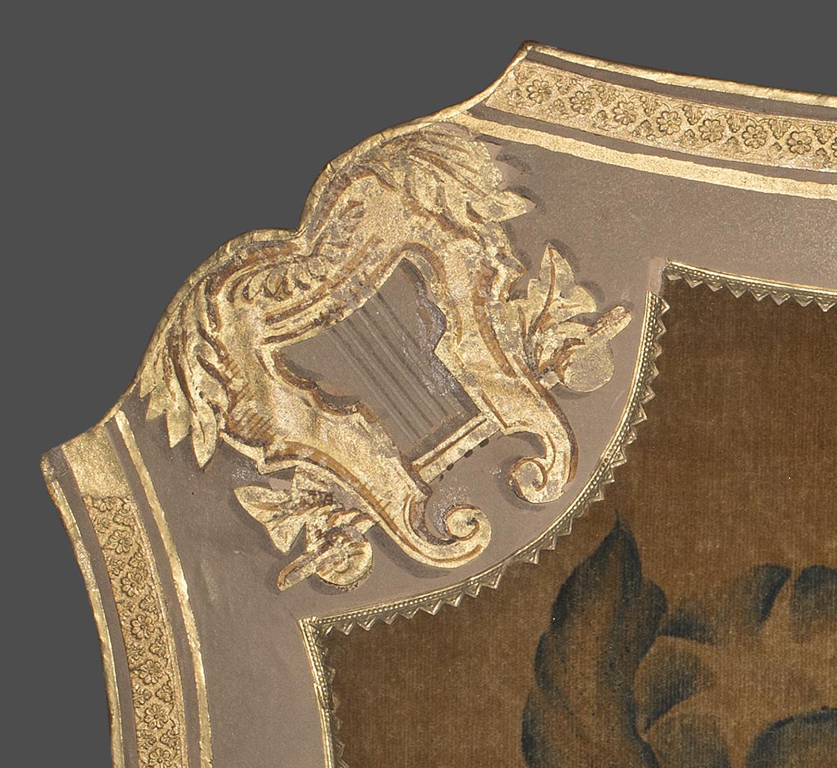 1957.0747.002 B Pole Screen, Detail 3