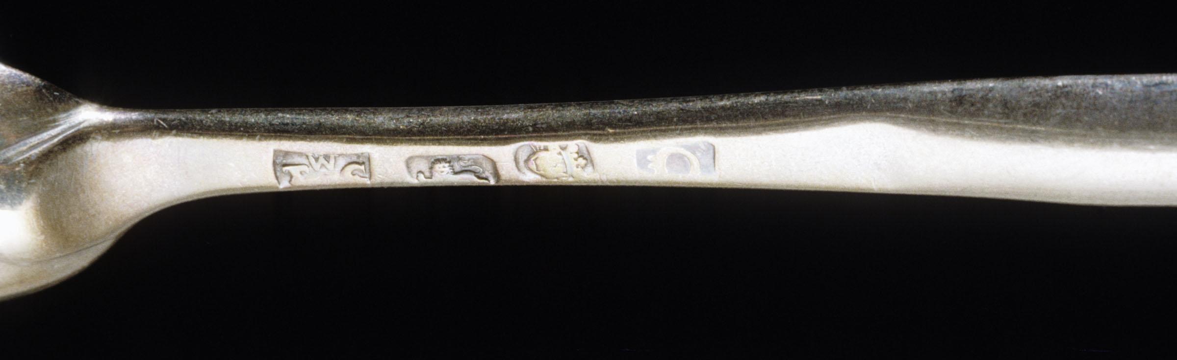 1970.1271 Spoon, Marrow Spoon, detail 1