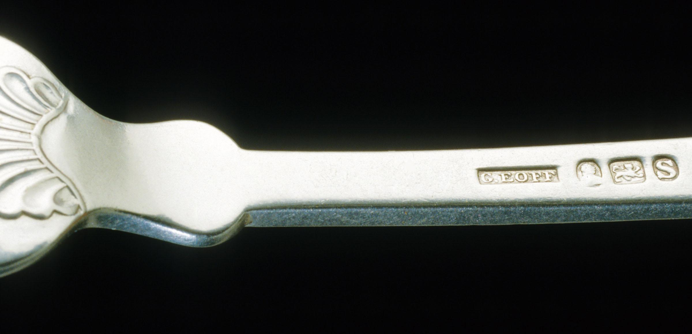 1970.1301.001 Fork, detail 1