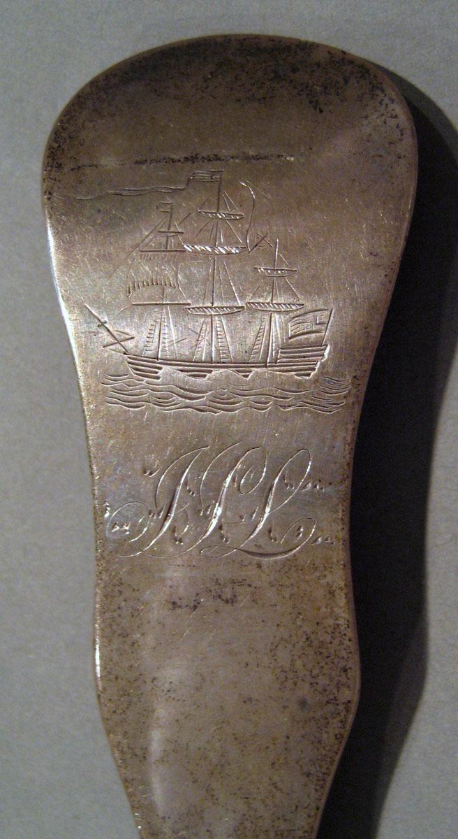 1970.1305.001 Silver Fork engraving