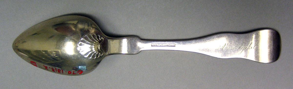 1970.1318.002 Silver Spoon underside