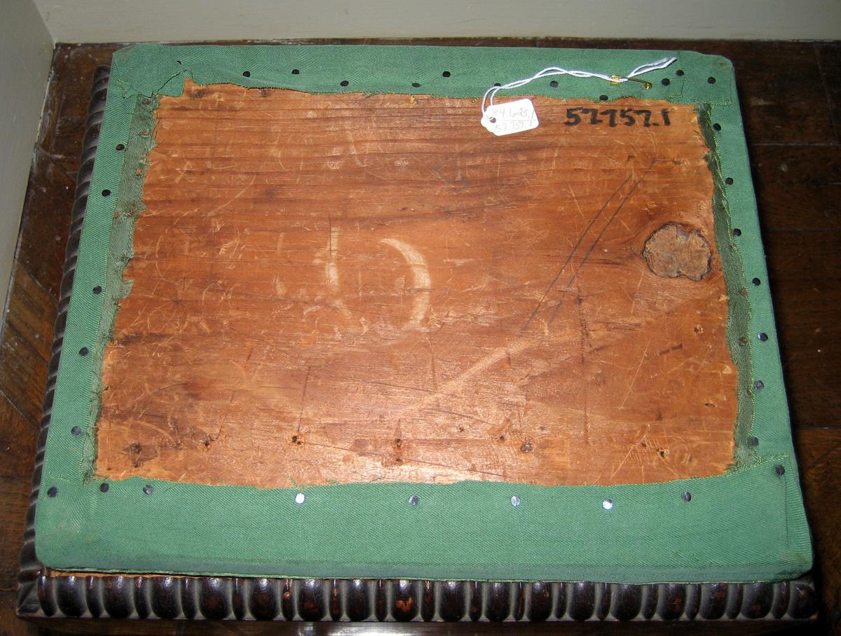 1957.0757.001 Foot Stool and 1984.0625.001 slip seat view 4