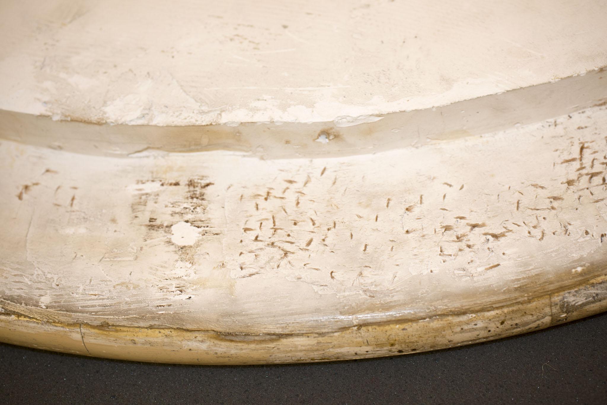 1957.0761 Table, Center Table (detail, reverse side of top)