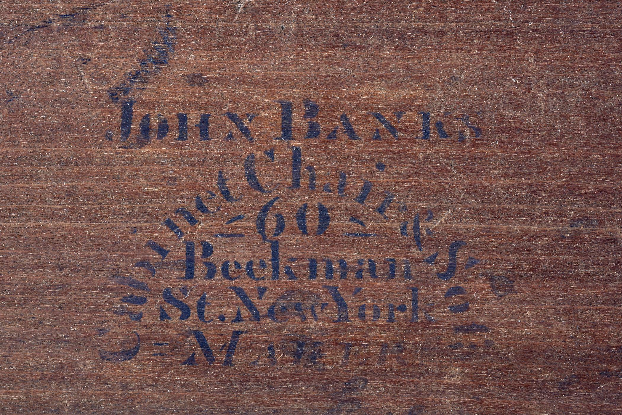 1957.0764 Table, detail 1