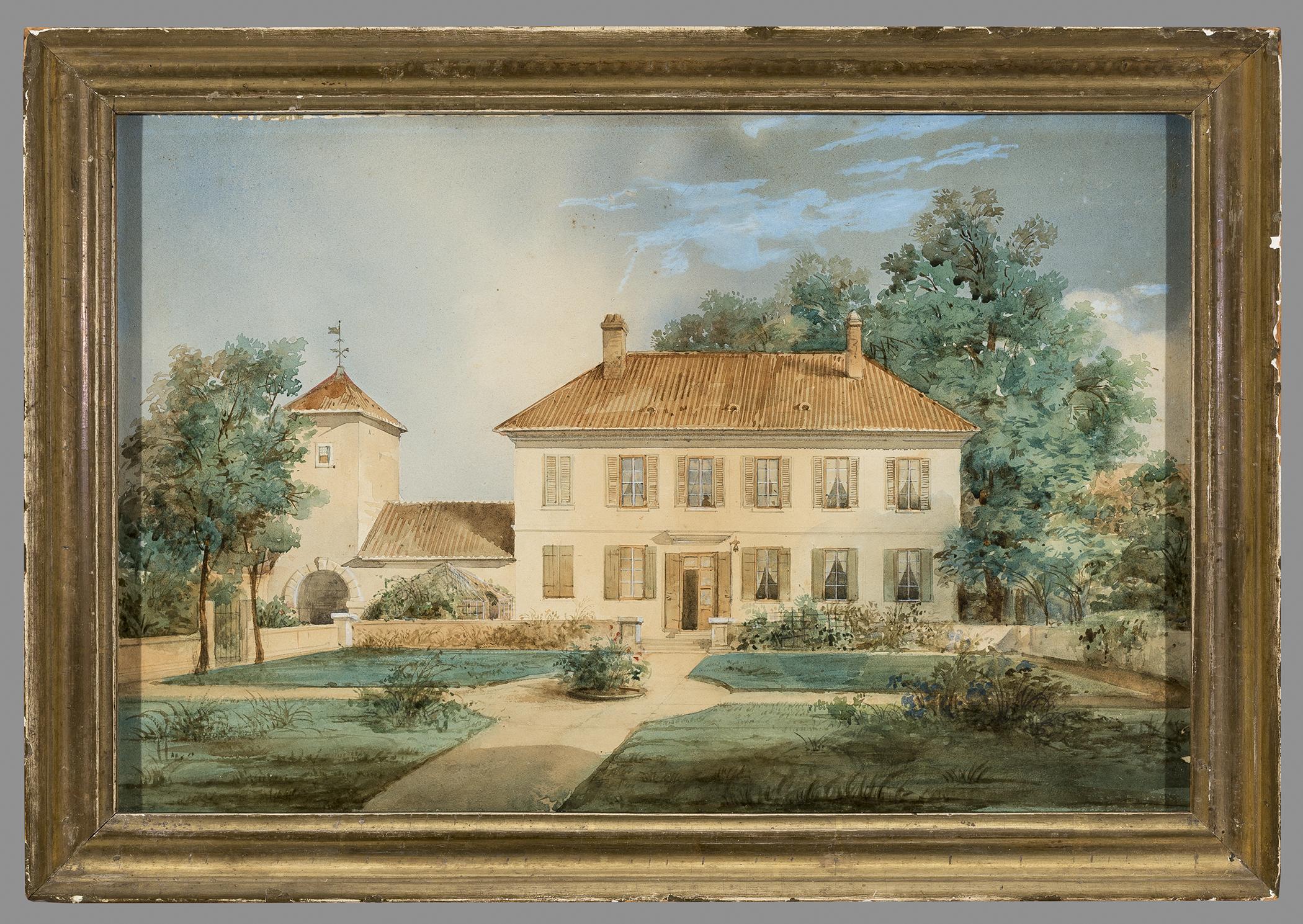 1970.1354 A Drawing, B Frame, view 1