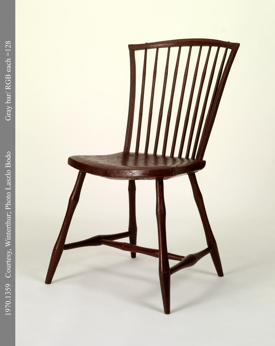 1970.1359 Chair, Windsor side chair