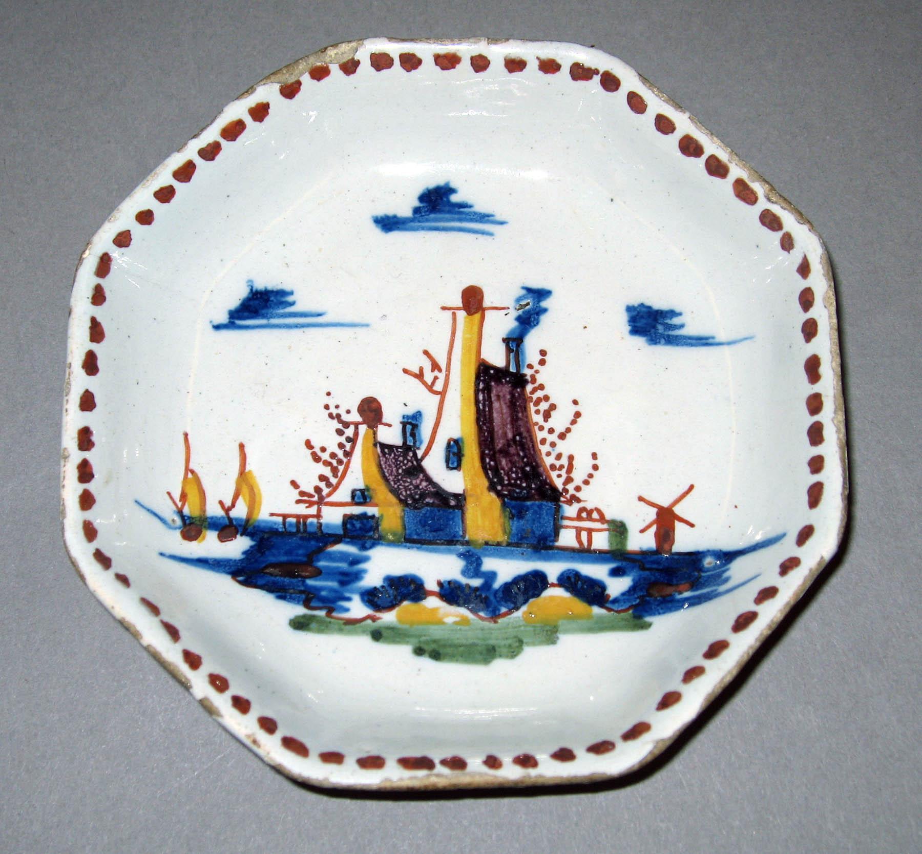 1970.1386 Delftware saucer