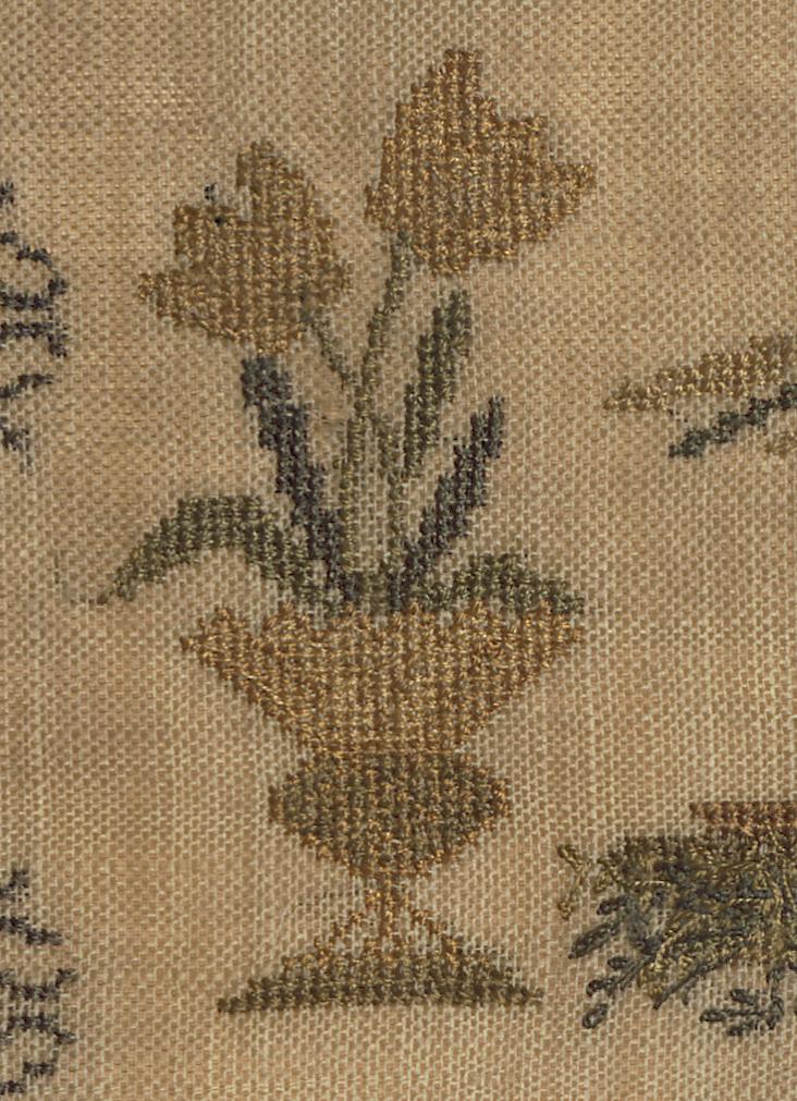 1970.1401 A Sampler, Detail 7