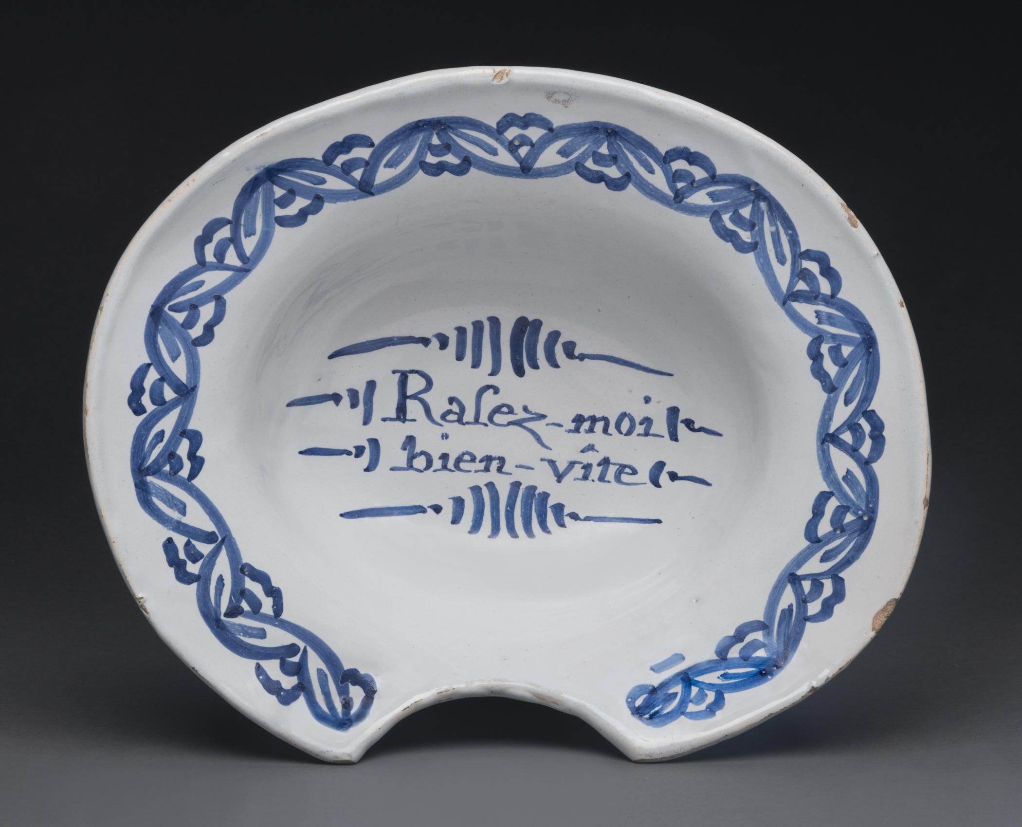 1970.1417 Apothecary bowl, view 1