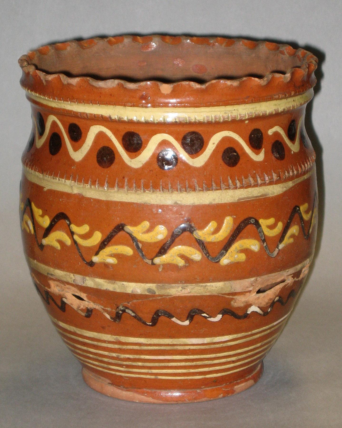 1970.1421 Slipware vase